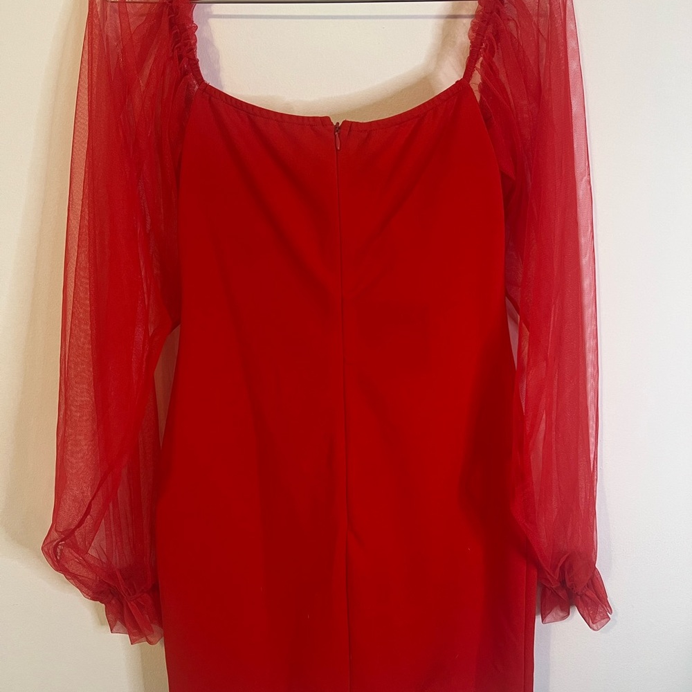 Sexy Red Dress - Picture 5 of 6